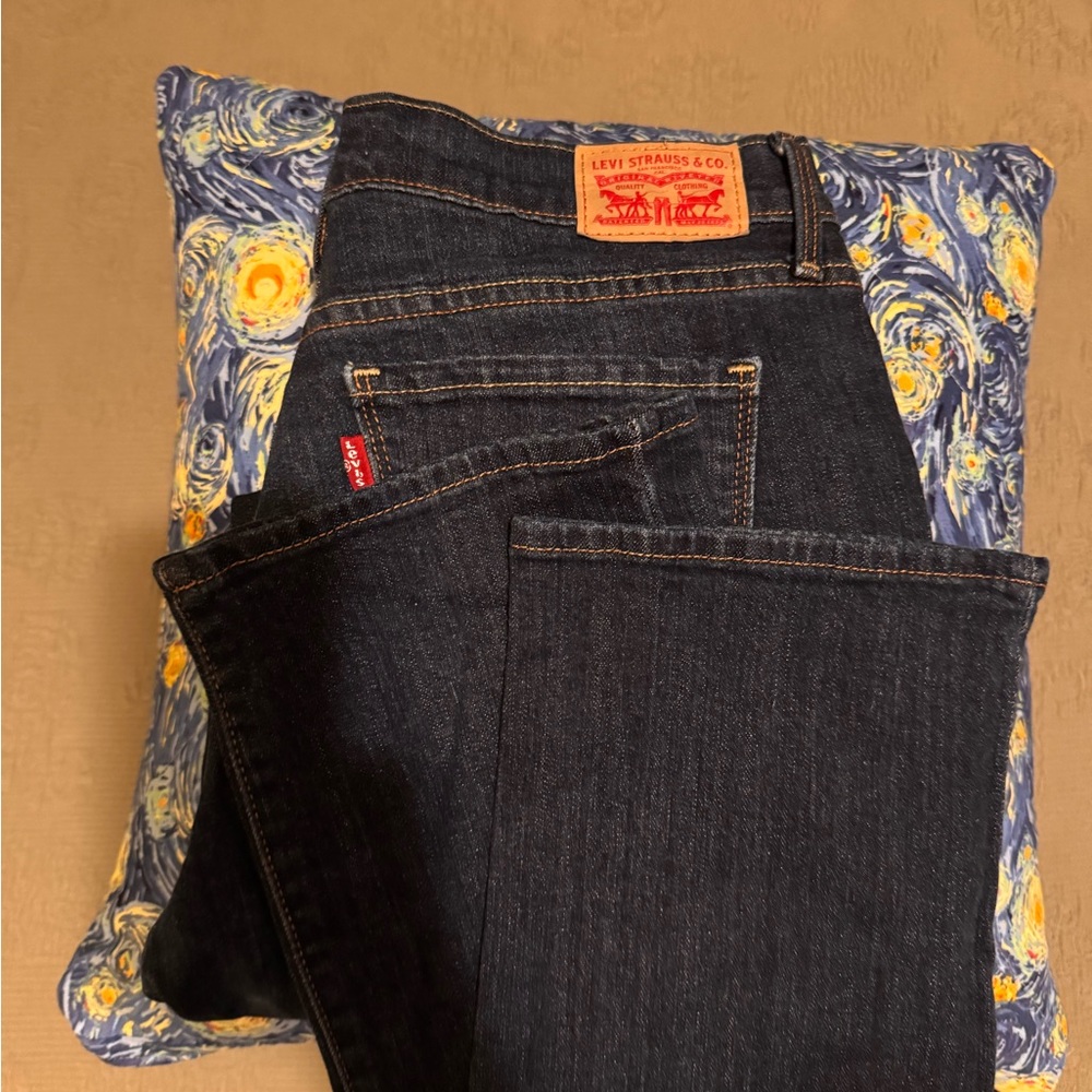 Levi's Blue Straight Leg Jeans Classic Style